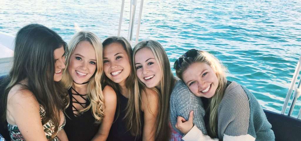 Newport Beach Duffy Boat Karly Sisters edit fb